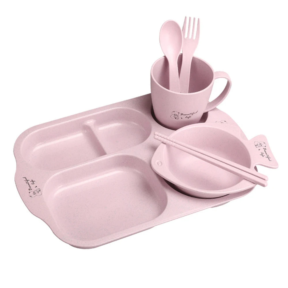 Set Vaisselle Enfant 6‑pièces