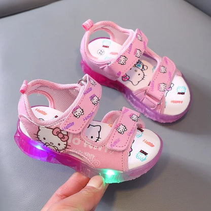 Sandales LED Hello Kitty
