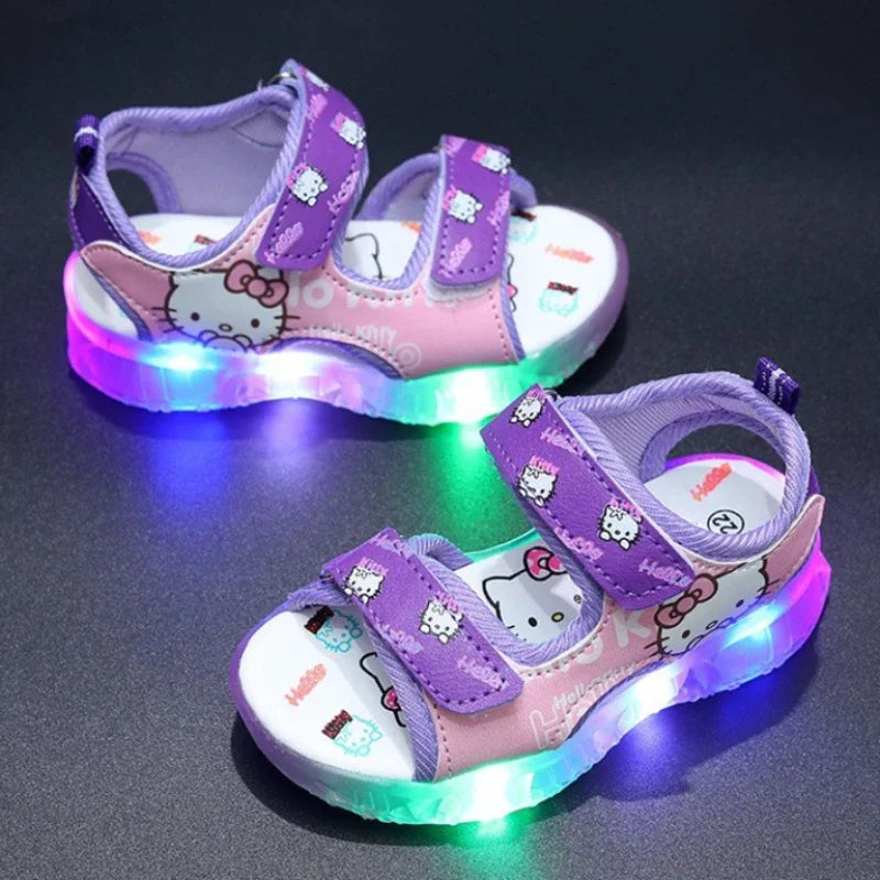 Sandales LED Hello Kitty