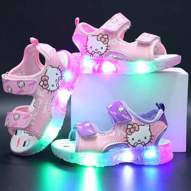 Sandales LED Hello Kitty