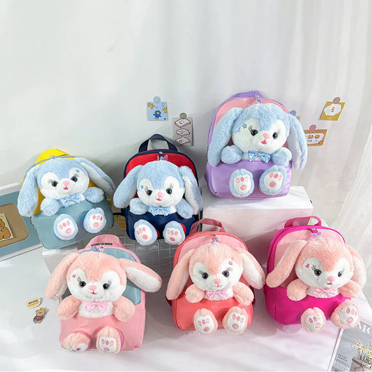 Sac à dos peluche Lapin