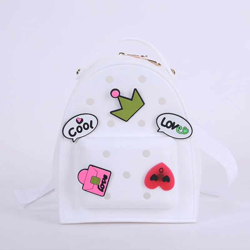 Sac à Dos Enfant DIY Cartoon en Silicone