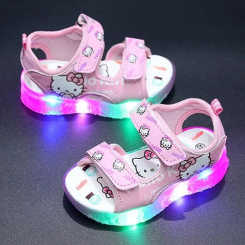 Sandales LED Hello Kitty