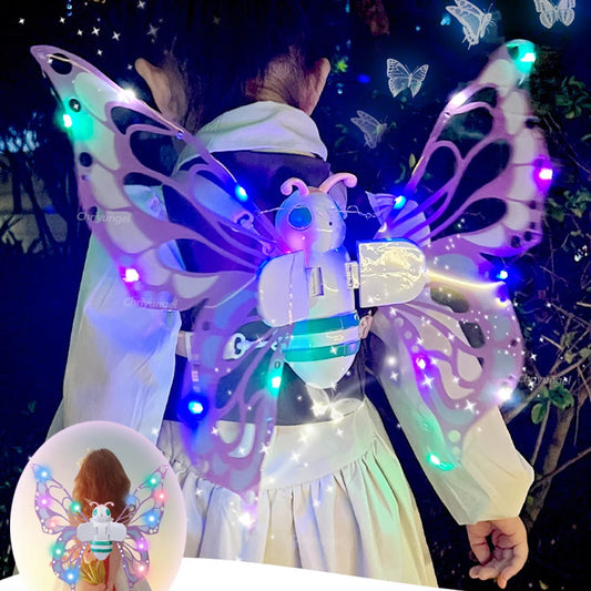 Ailes de Fée Lumineuses pour Enfant