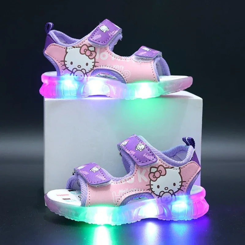 Sandales LED Hello Kitty