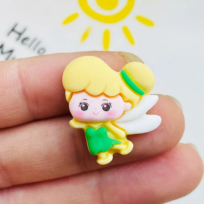 10 Décorations Kawaii Princesse en Résine